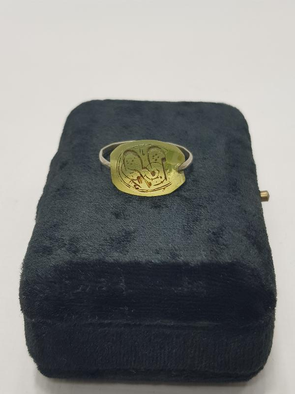 OSMANLICA YAZILI DÖNERLİ TAŞ MÜHÜR