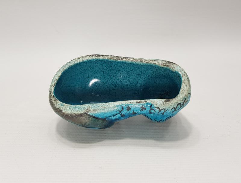 SITKI OLÇAR İMZALI SERAMİK KEDİ BİBLOSU