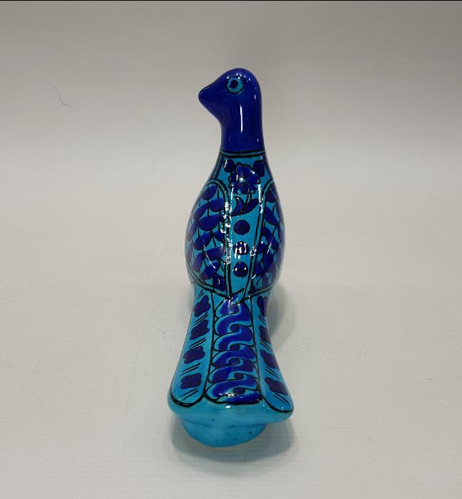 SITKI OLÇAR İMZALI KÜTAHYA SERAMİK GÜVERCİN BİBLOSU