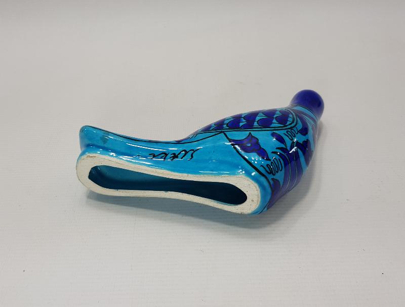 SITKI OLÇAR İMZALI KÜTAHYA SERAMİK GÜVERCİN BİBLOSU