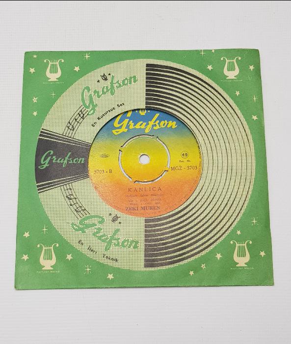 ZEKİ MÜREN 45'LİK PLAK: KALBİMİN SAHİBİ & KANLICA