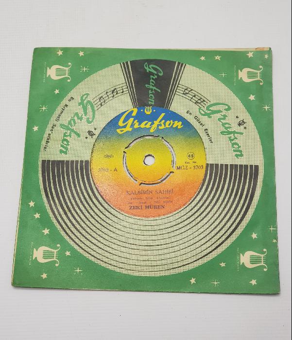 ZEKİ MÜREN 45'LİK PLAK: KALBİMİN SAHİBİ & KANLICA