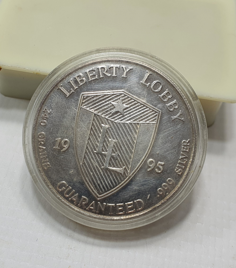 ANDREW JACKON ANISINA BAŞILMIŞ SAF GÜMÜŞ HATIRA PARA