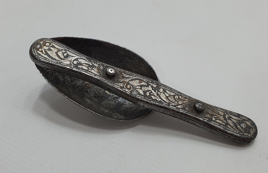 OSMANLI DÖNEMİ BURSA İŞİ KOFGARİ İŞÇİLİKLİ SELVİLİ SEYAHAT KAŞIĞI