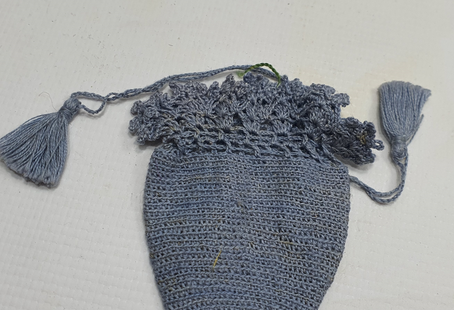 OSMANLI DÖNEMİ İPEKLİ MÜHÜR KESESİ