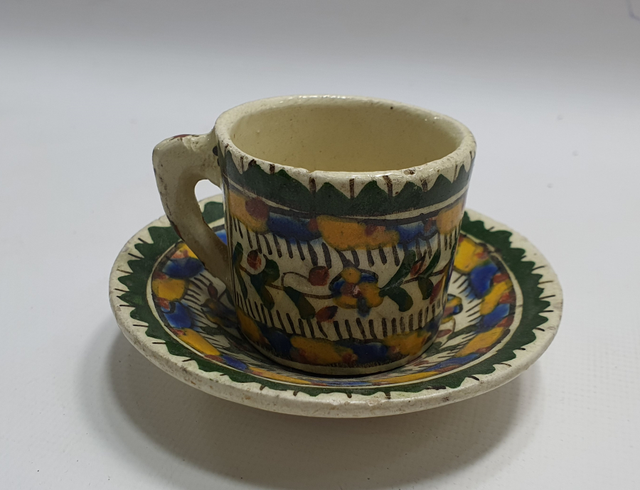 OSMANLI DÖNEMİ KÜTAHYA İŞİ FİNCAN