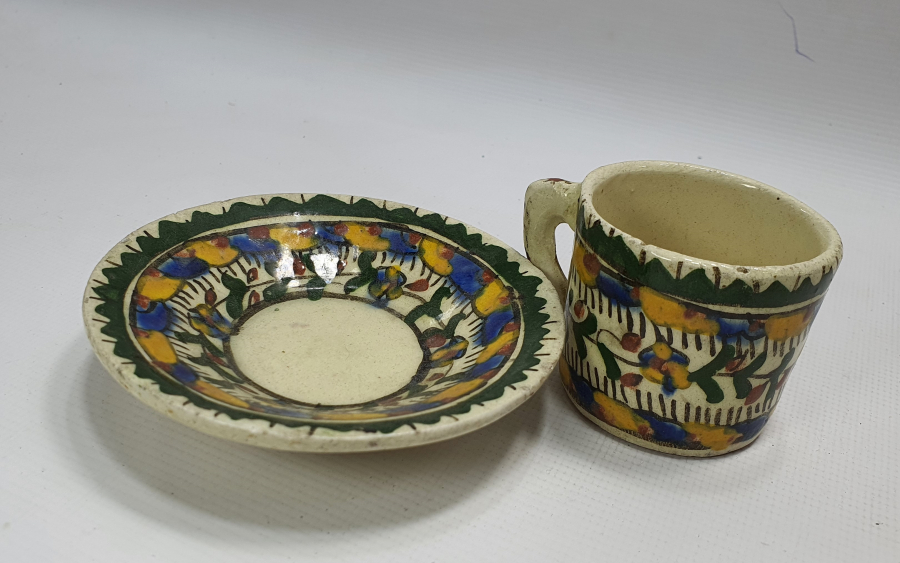 OSMANLI DÖNEMİ KÜTAHYA İŞİ FİNCAN