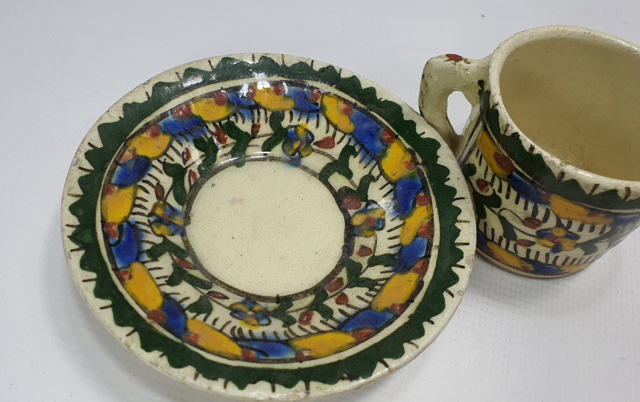 OSMANLI DÖNEMİ KÜTAHYA İŞİ FİNCAN