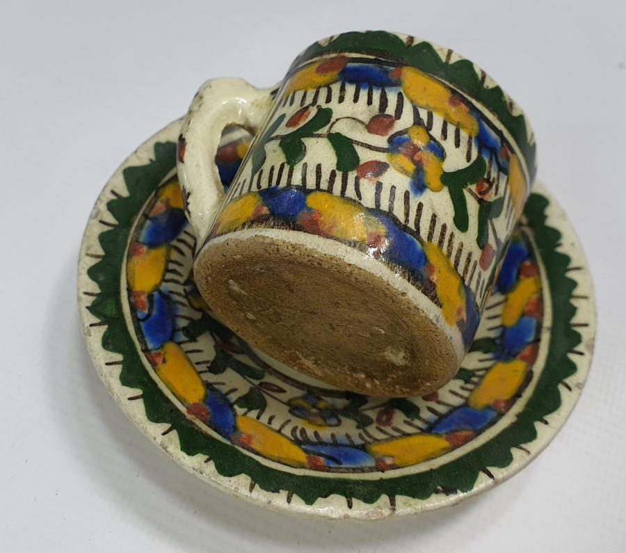 OSMANLI DÖNEMİ KÜTAHYA İŞİ FİNCAN