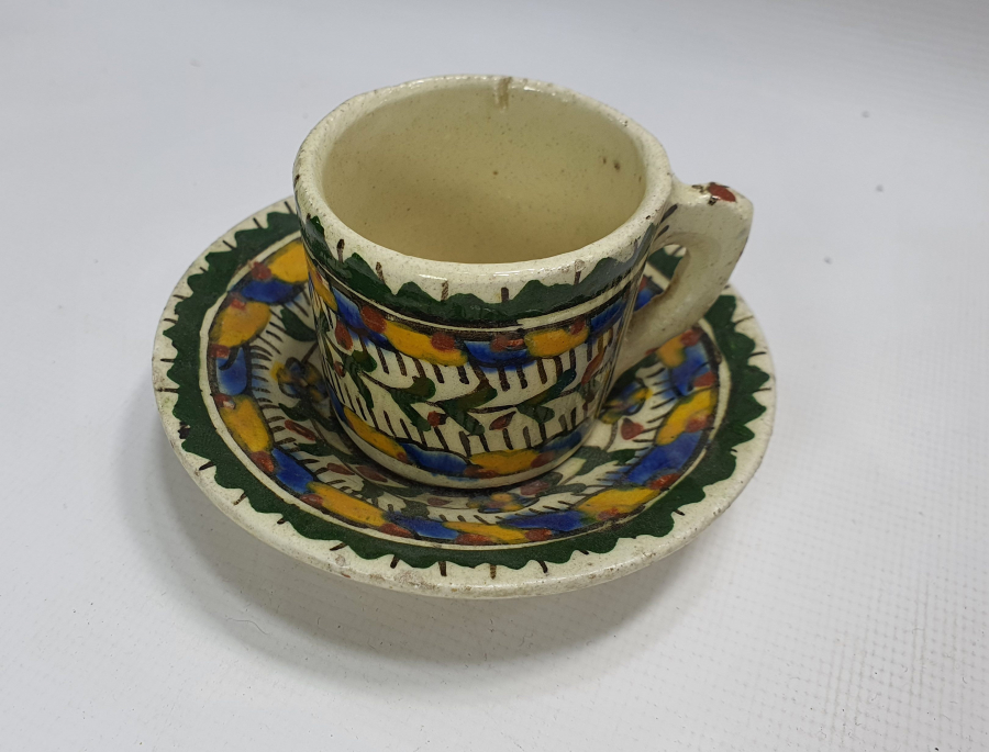 OSMANLI DÖNEMİ KÜTAHYA İŞİ FİNCAN