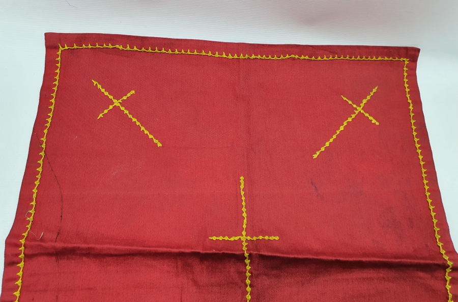 OSMANLI DÖNEMİ RUM İŞİ İKONA ÖRTÜSÜ