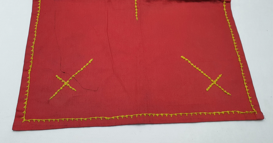 OSMANLI DÖNEMİ RUM İŞİ İKONA ÖRTÜSÜ