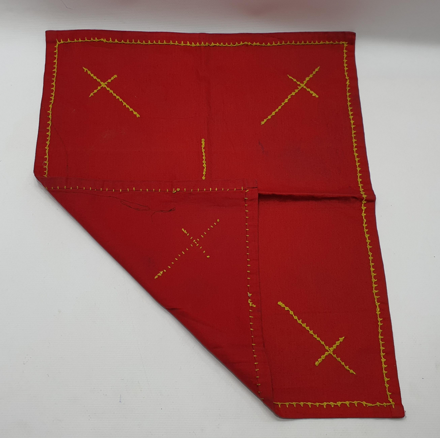 OSMANLI DÖNEMİ RUM İŞİ İKONA ÖRTÜSÜ