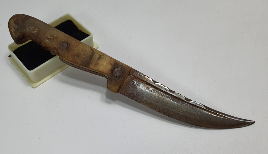 OSMANLI DÖNEMİ ÜZERİ OSMANLICA YAZILI VE KALEM İŞÇİLİKLİ KAMA