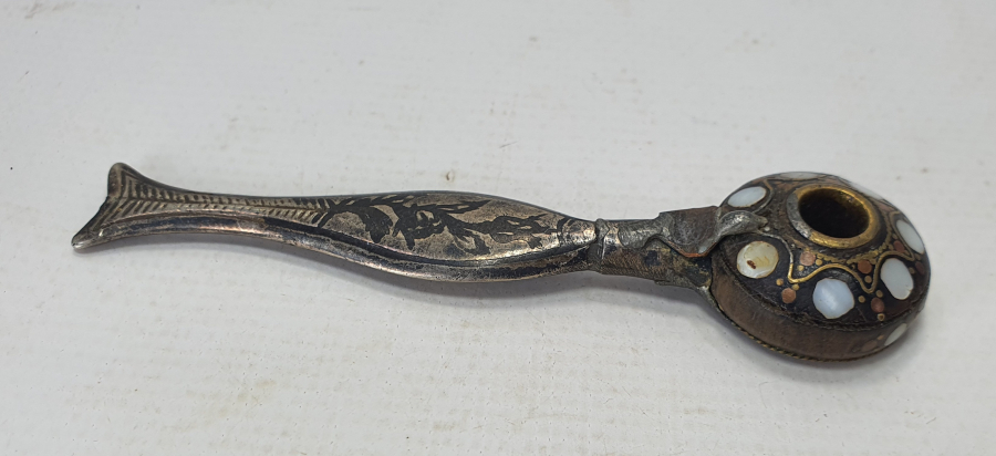 OSMANLI DÖNEMİ ÜZERİNDE OSMANLICA MUDURNU YAZAN ÇOK NADİR SAVATLI AĞIZLIK