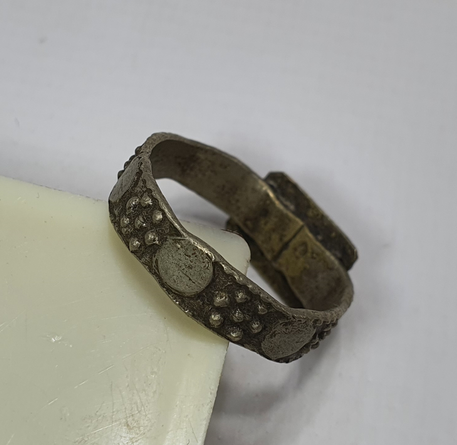 ÜZERİNDE OSMANLICA MEKKE İ MÜKERREME YAZILI OSMANLI DÖNEMİ YÜZÜK