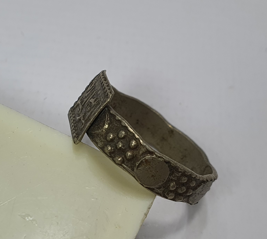 ÜZERİNDE OSMANLICA MEKKE İ MÜKERREME YAZILI OSMANLI DÖNEMİ YÜZÜK