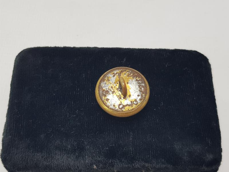 1. DÜNYA SAVAŞI DÖNEMİ OSMANLICA YAZILI NADİR FORMDA SUBAY DÜĞMESİ 