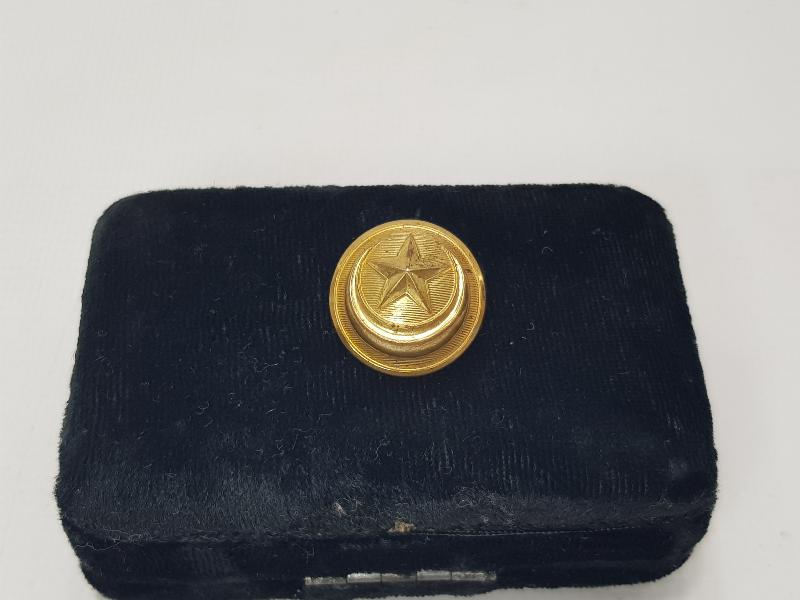 1. DÜNYA SAVAŞI OSMANLICA YAZILI SUBAY DÜĞMESİ