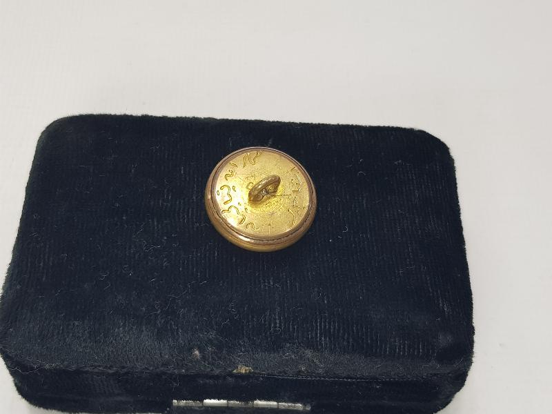 1. DÜNYA SAVAŞI OSMANLICA YAZILI SUBAY DÜĞMESİ