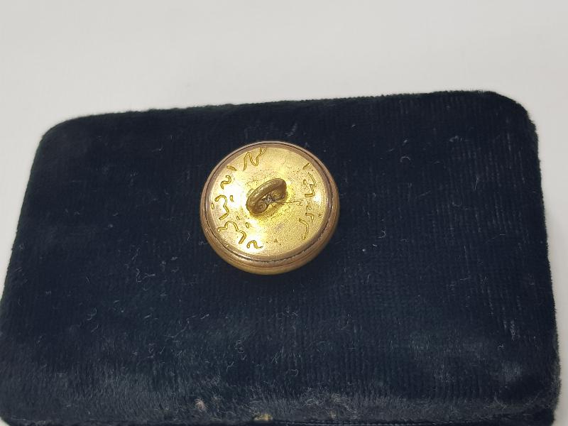 1. DÜNYA SAVAŞI OSMANLICA YAZILI SUBAY DÜĞMESİ