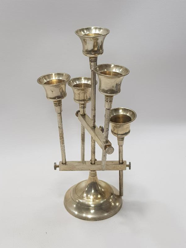 GÜMÜŞ KAPLAMA FLEXIBLE ŞAMDAN 