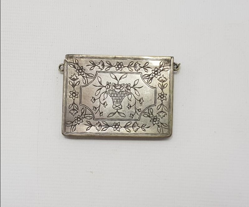 OSMANLI DÖNEMİ AY YILDIZLI GÜMÜŞ HAMAYIL 