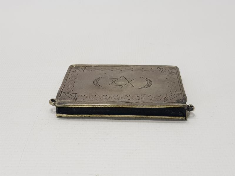 OSMANLI DÖNEMİ AY YILDIZLI GÜMÜŞ HAMAYIL 