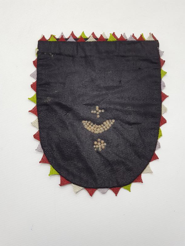 OSMANLI DÖNEMİ AY YILDIZLI İĞNE OYALI KESE