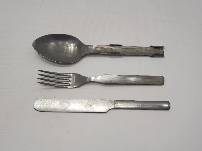 OSMANLI HİLALİ AHMER ÇATAL KAŞIK BIÇAK SETİ 