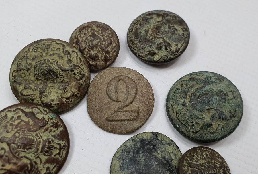 1. DÜNYA SAVAŞI DÖNEMİ ÇANAKKALE CEPHESİ ASKER DÜĞMELERİ