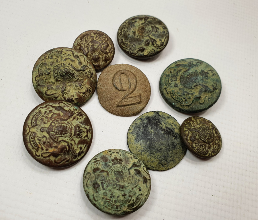 1. DÜNYA SAVAŞI DÖNEMİ ÇANAKKALE CEPHESİ ASKER DÜĞMELERİ