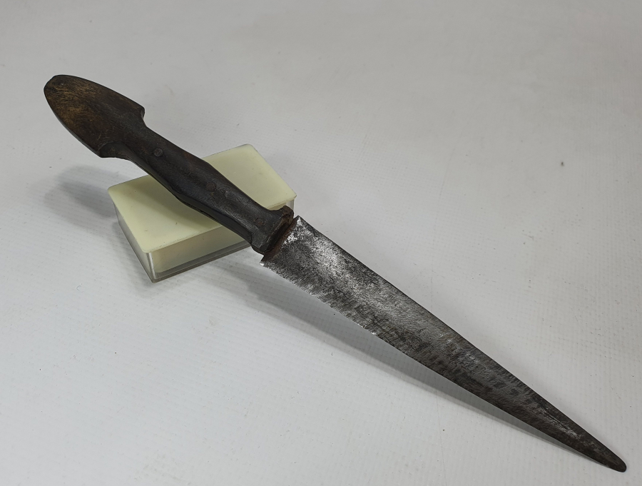 CUMHURİYET BAŞLARI ÜZERİ BEYİT YAZILI KAMA