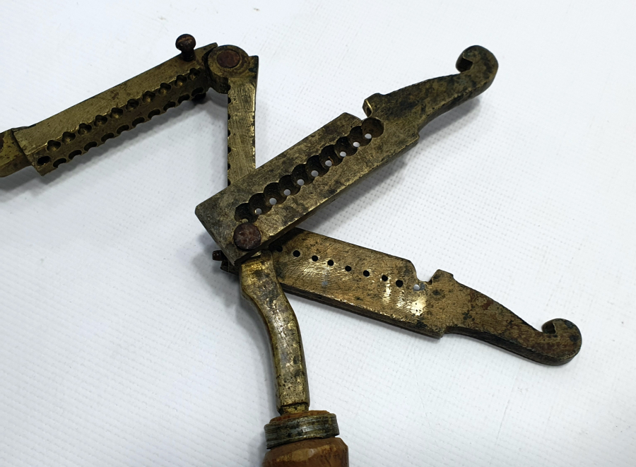 OSMANLI DÖNEMİ DEV BOY PİŞTOV İÇİN KURŞUN DÖKME KALIBI