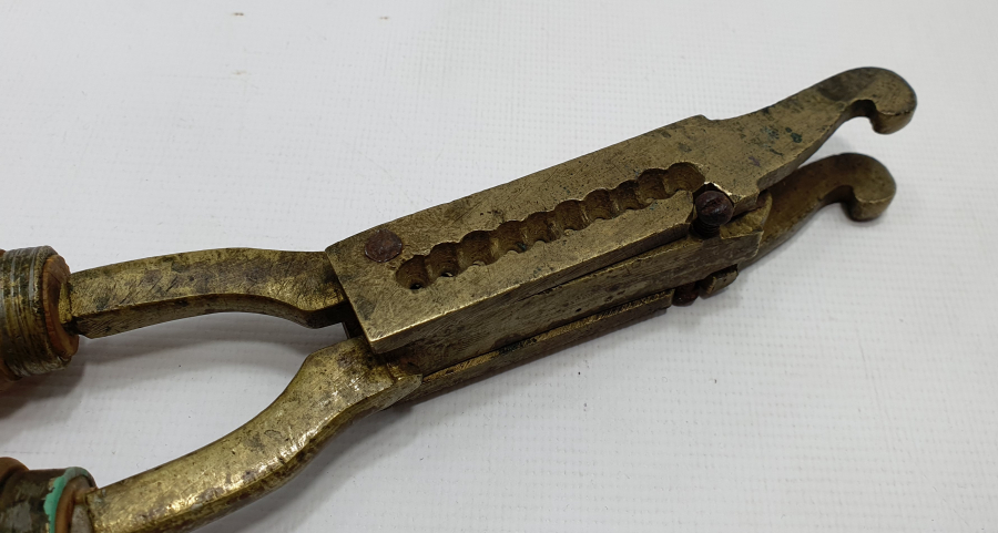 OSMANLI DÖNEMİ DEV BOY PİŞTOV İÇİN KURŞUN DÖKME KALIBI