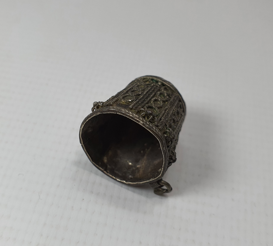 OSMANLI DÖNEMİ GÜVERSE İŞÇİLİKLİ GÜMÜŞ TERZİ YÜKSÜĞÜ