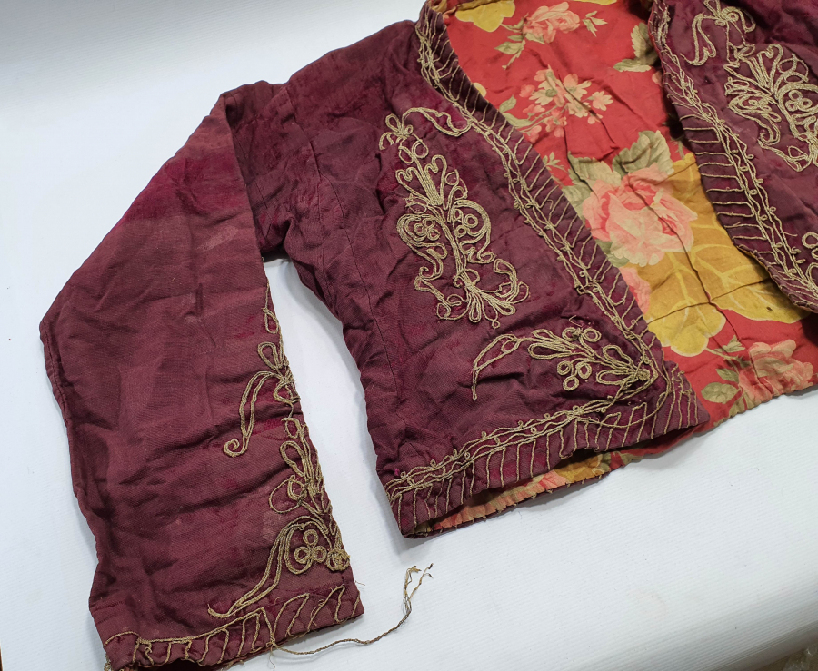 OSMANLI DÖNEMİ SIRMA İŞÇİLİKLİ CEPKEN