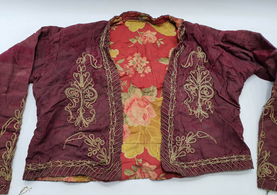 OSMANLI DÖNEMİ SIRMA İŞÇİLİKLİ CEPKEN