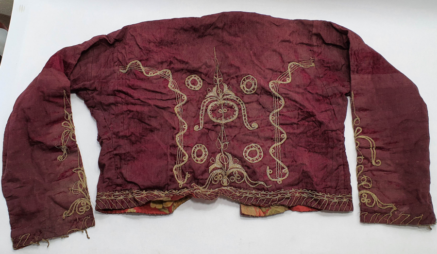 OSMANLI DÖNEMİ SIRMA İŞÇİLİKLİ CEPKEN