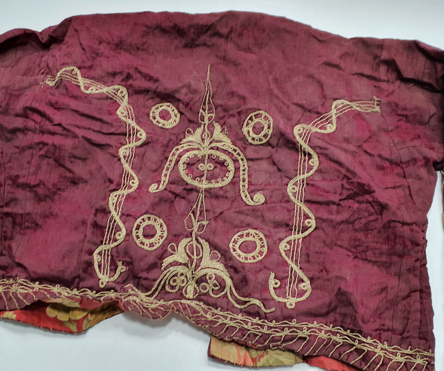 OSMANLI DÖNEMİ SIRMA İŞÇİLİKLİ CEPKEN