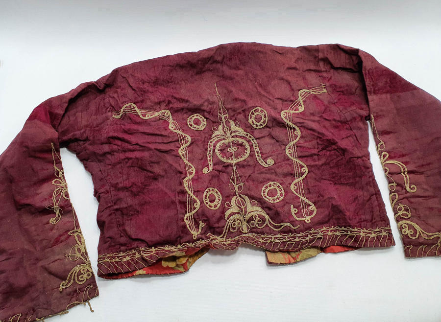 OSMANLI DÖNEMİ SIRMA İŞÇİLİKLİ CEPKEN