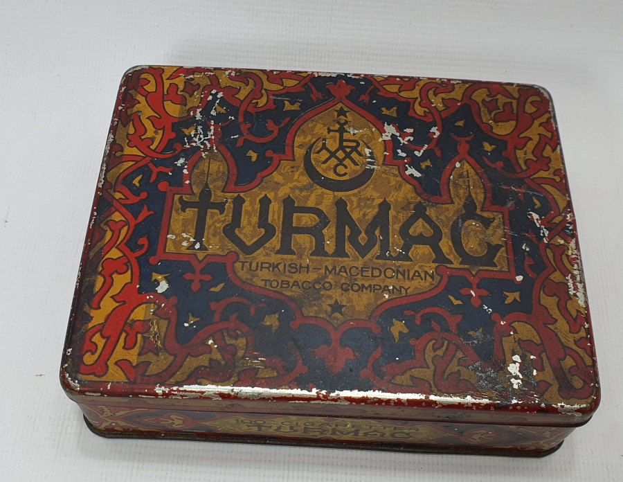 TUR-MAC CONSTANTİNOPLE BÜYÜK BOY TÜTÜN KUTUSU