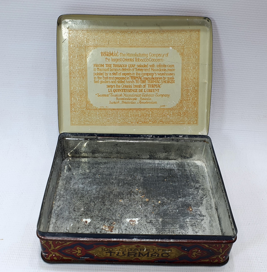 TUR-MAC CONSTANTİNOPLE BÜYÜK BOY TÜTÜN KUTUSU