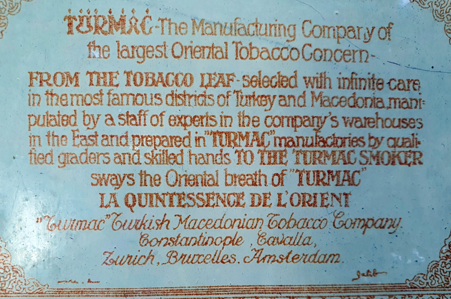 TUR-MAC CONSTANTİNOPLE BÜYÜK BOY TÜTÜN KUTUSU