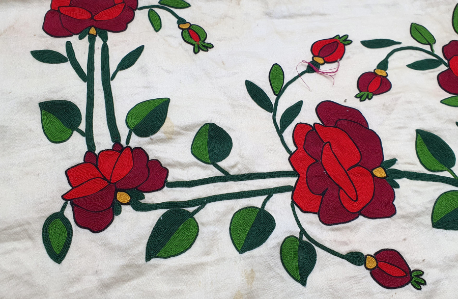 ÜZERİNDE BEYİT YAZILI BÜYÜK BOY PANO