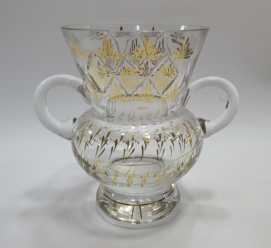 1900 BAŞLARI ALTIN VARAKLI VAZO