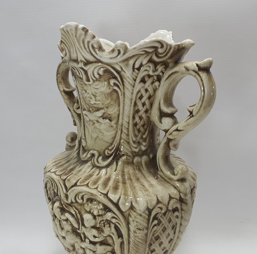 1900 BAŞLARI CAPODİMONTE BÜYÜK BOY VAZO