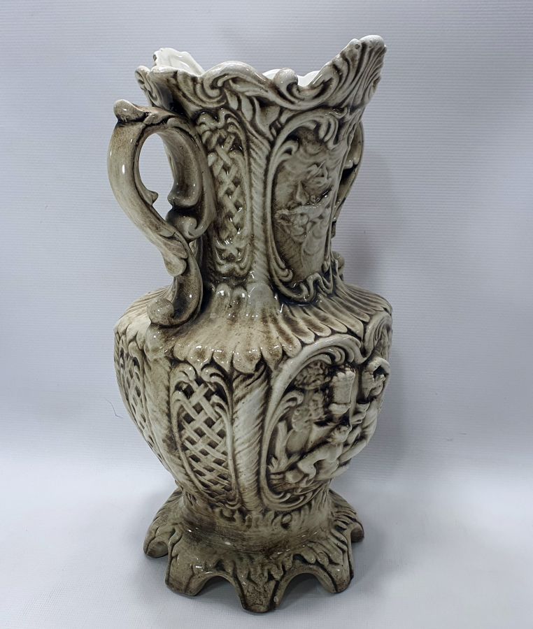 1900 BAŞLARI CAPODİMONTE BÜYÜK BOY VAZO