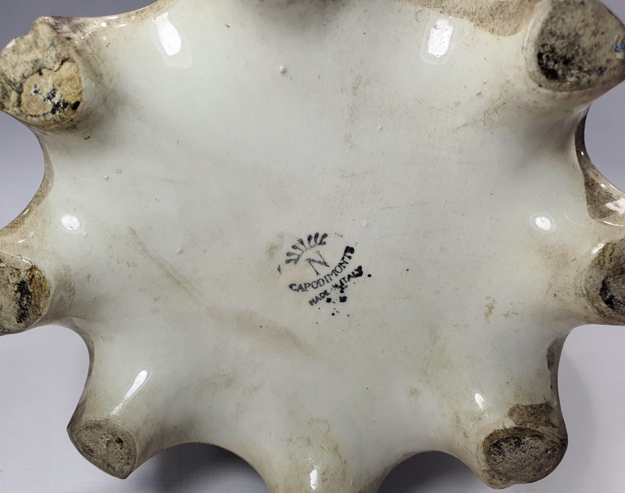 1900 BAŞLARI CAPODİMONTE BÜYÜK BOY VAZO