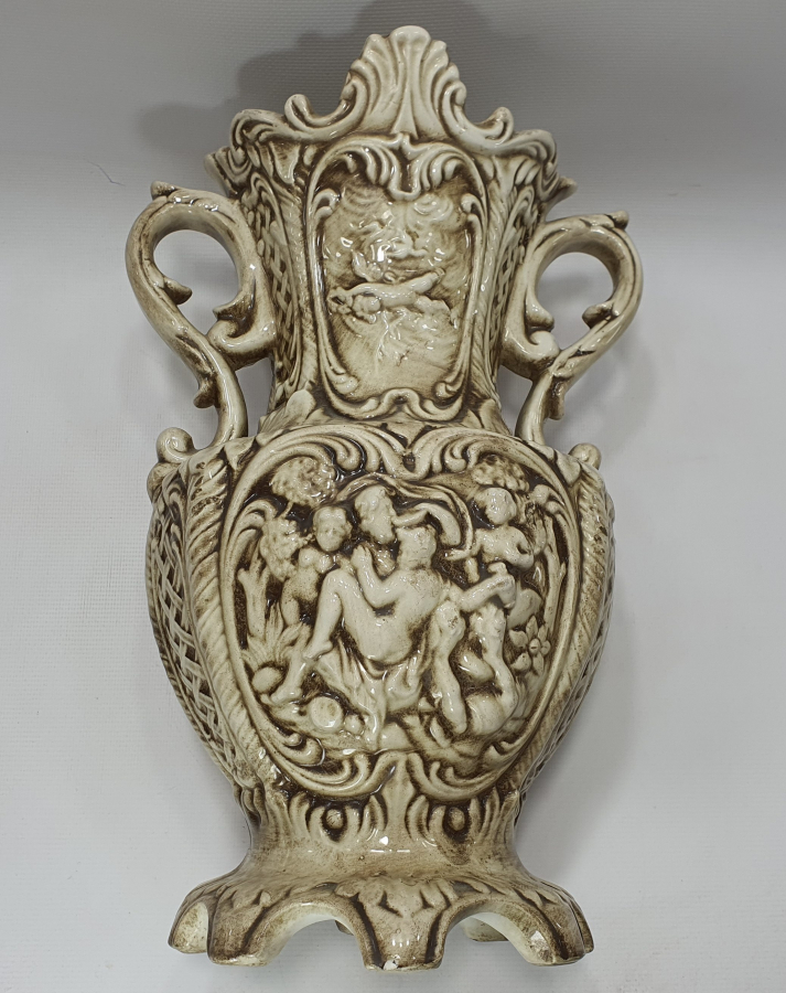 1900 BAŞLARI CAPODİMONTE BÜYÜK BOY VAZO